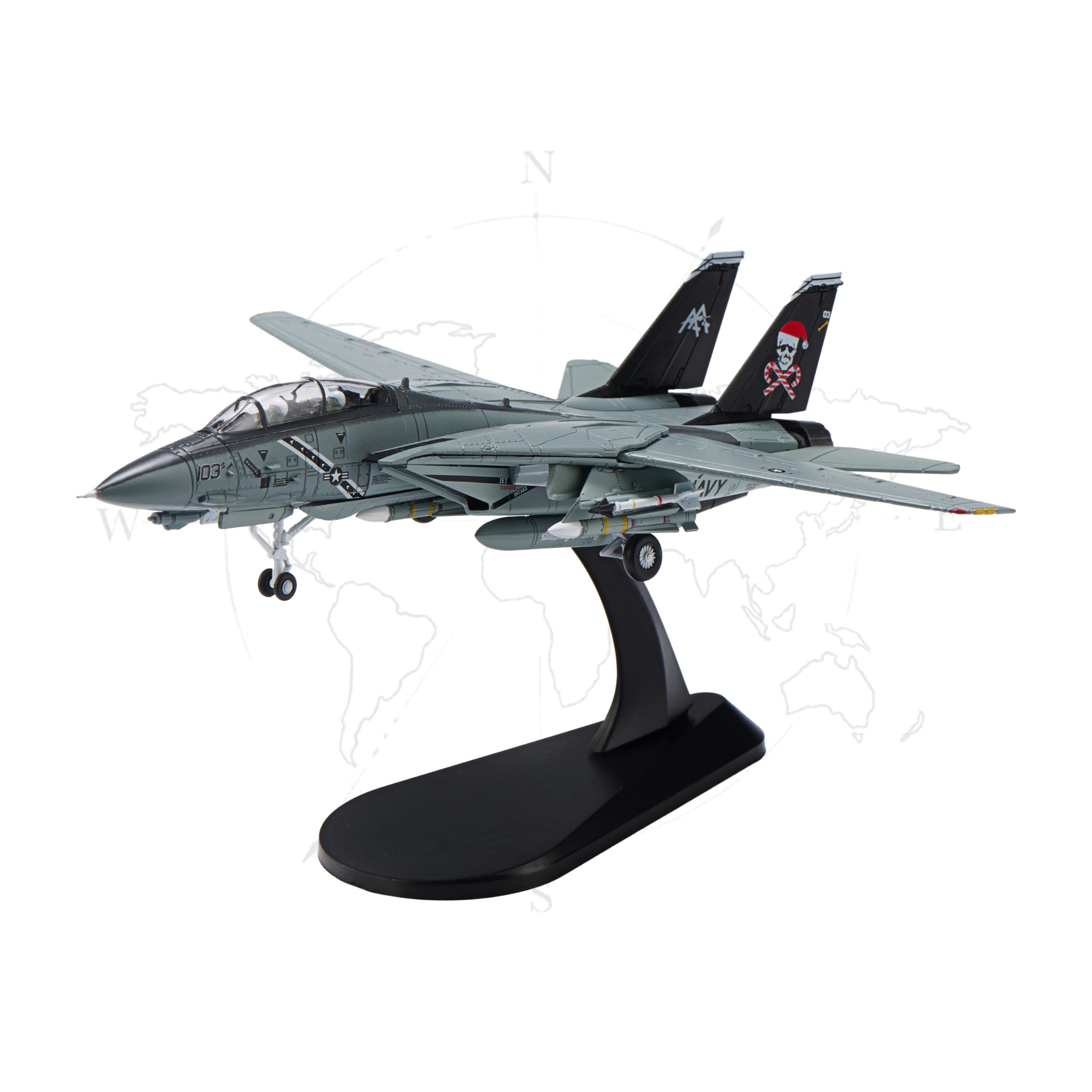 Amazon.co.jp: Udnorbay F-14B トムキャット ダイカスト飛行機モデル