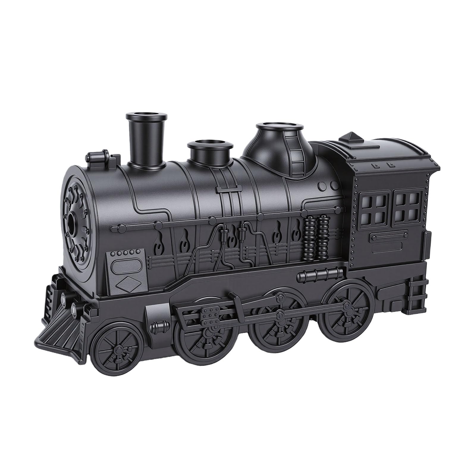 GOWENIC Umidificatore con Diffusore di Oli Essenziali a Forma di Treno con Nebbia Fredda per la Camera da Letto di Casa, Telecomando, Umidificatore D'aria per gli Appassionati Dell'ambiente