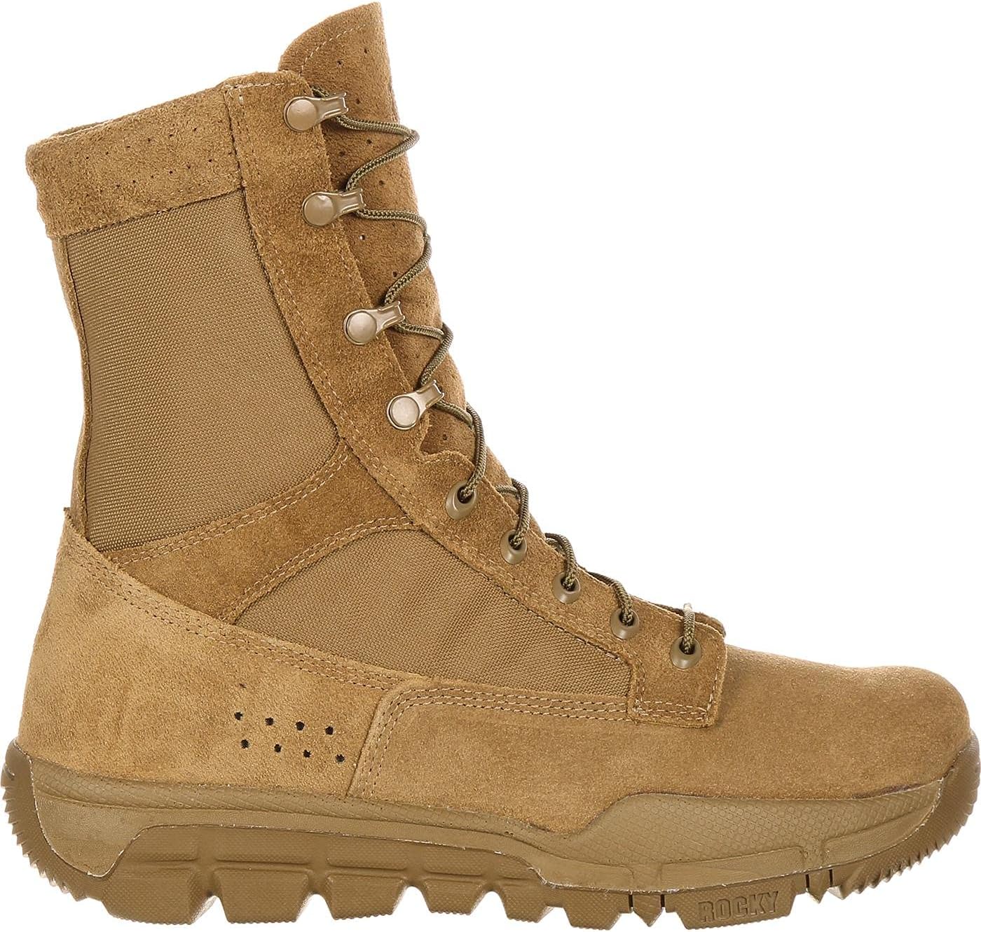 ROCKY Men's Military Boots - Lightweight Comfort