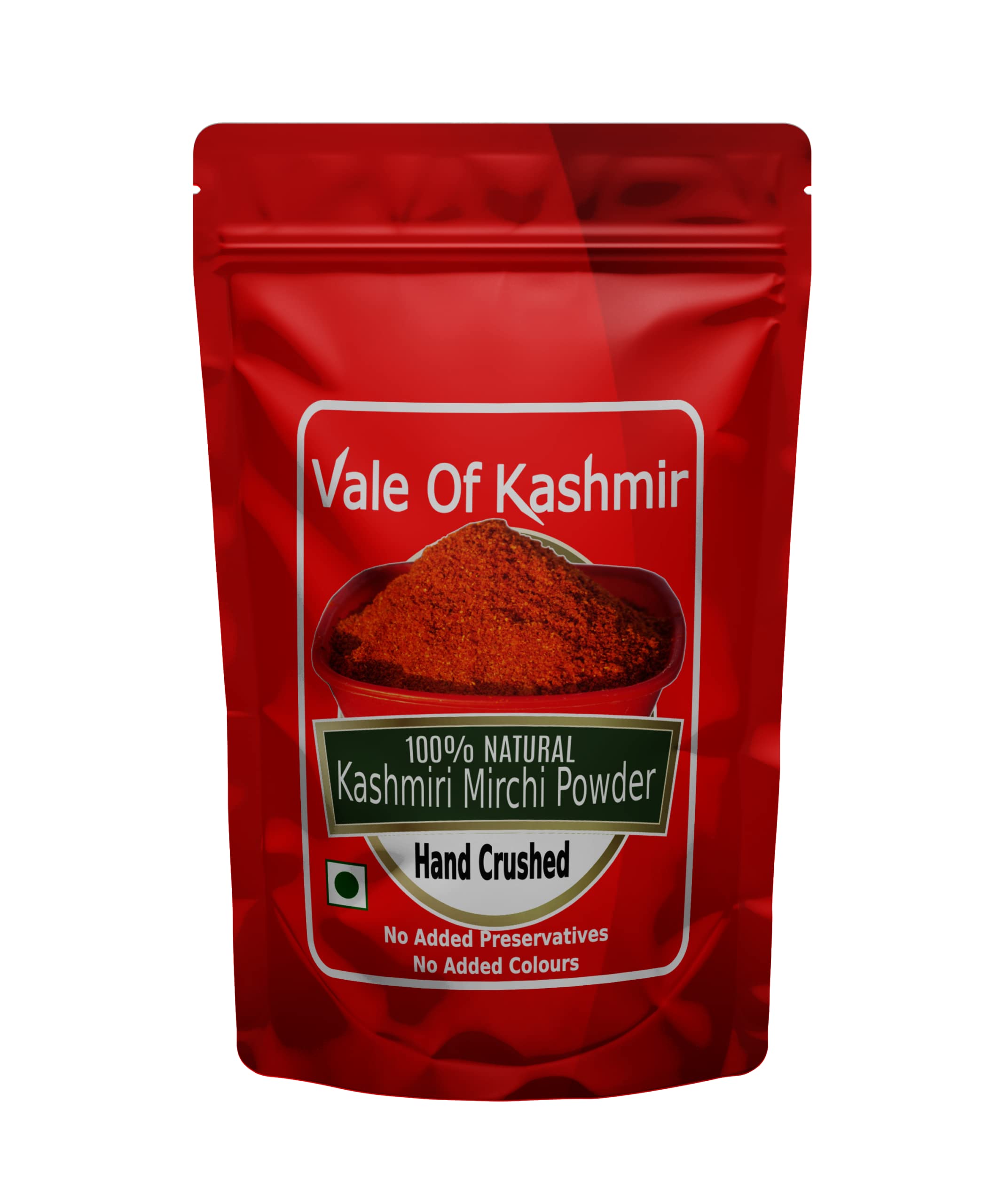 Chilli Powder Kashmiri, Lal Mirch Powder By Vale Of Kashmir 500 Grams