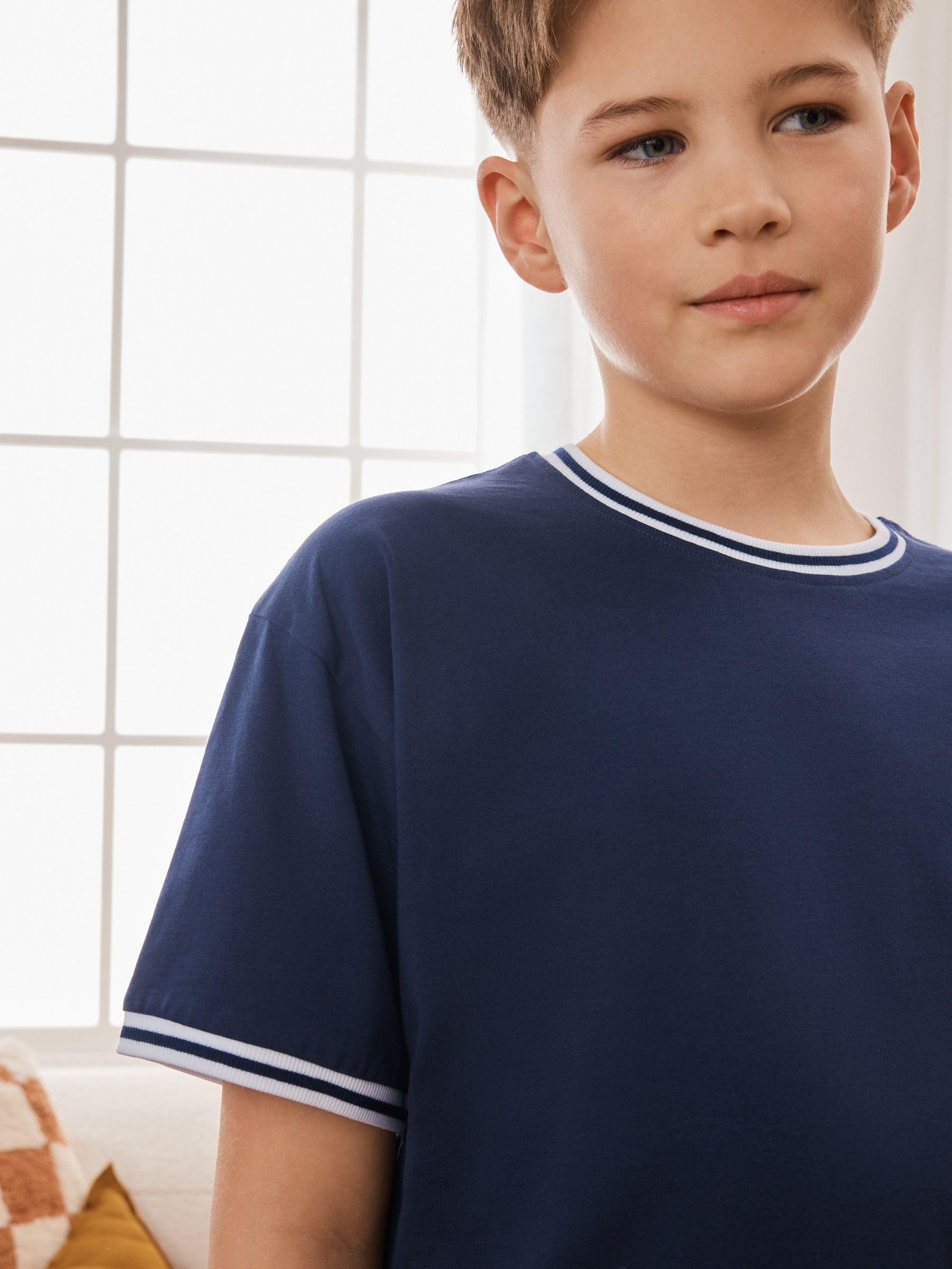NEXT Jungen Kurze Schlafanzüge aus Webmaterial, 3er-Pack