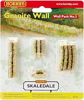 Hornby R8538 Skaledale 00 Gauge Granite Wall Pack No 3