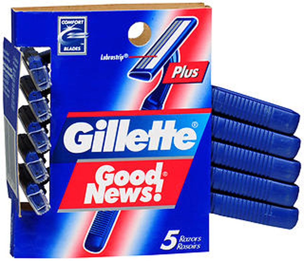 Gillette Sensor2 Disposable Razor 5 Ct, Pack of 3