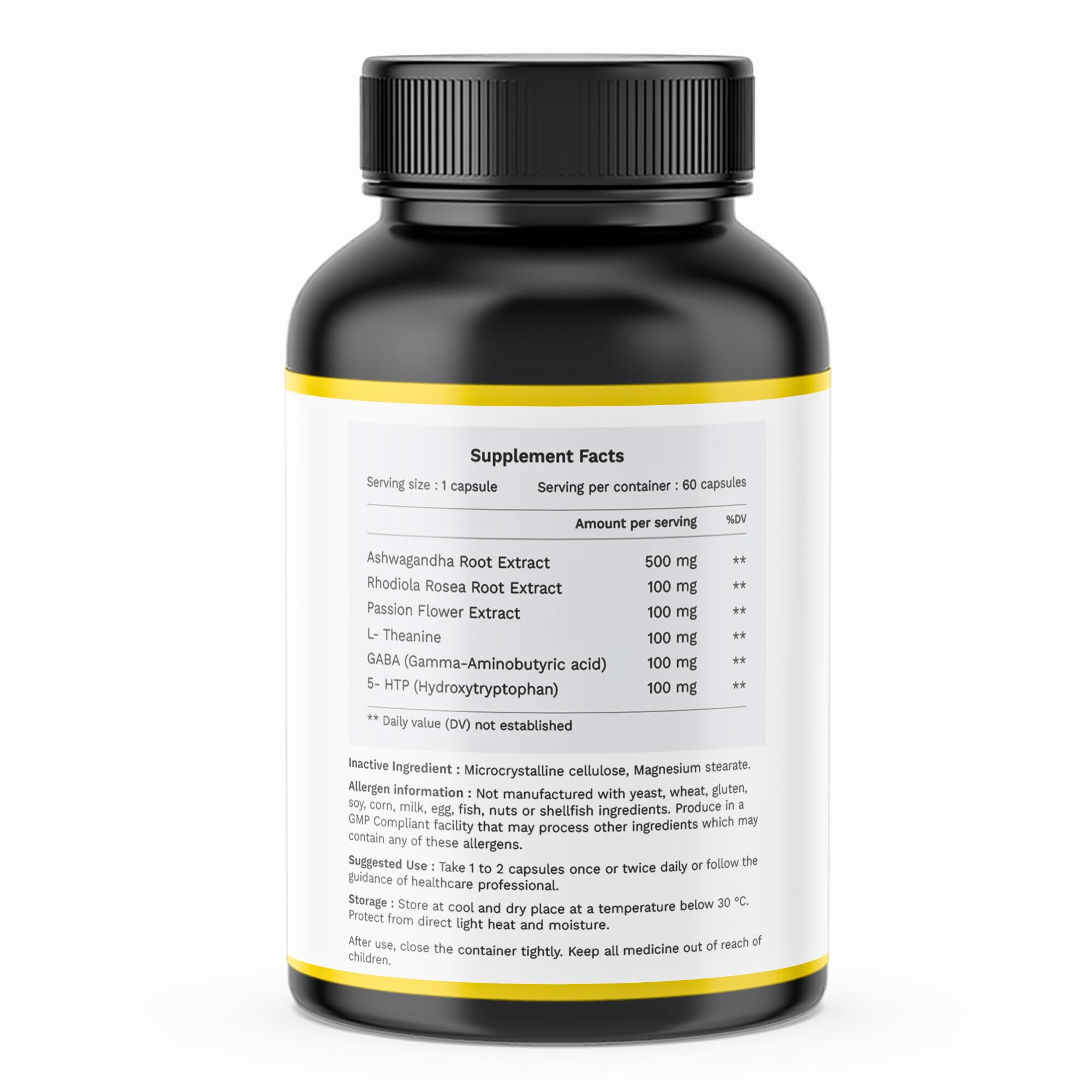 HEALPURE NUTRACEUTICAL Stress Care Capsules