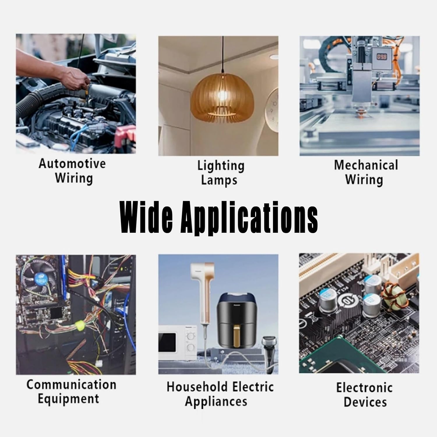 2944 2芯シールドケーブル 4芯シールドケーブル - 22 AWG純銅UL2464、箔+編組二重シールド電線、データ、オーディオ、電源用300V / 80°C電