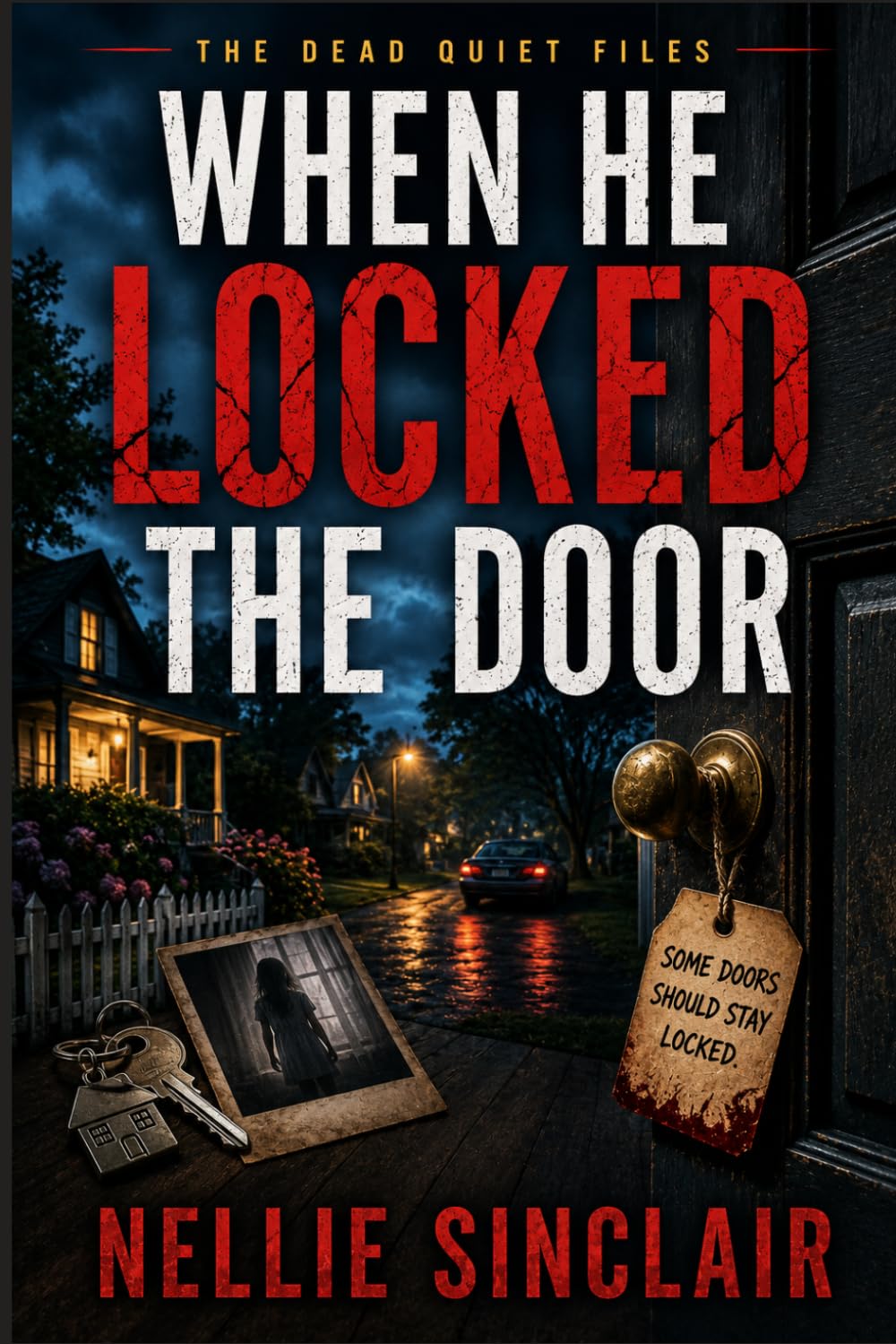 When He Locked the Door: A Survivor-Led Cozy Mystery Thriller with a Small-Town Serial Killer Twist (The Dead Quiet Files)