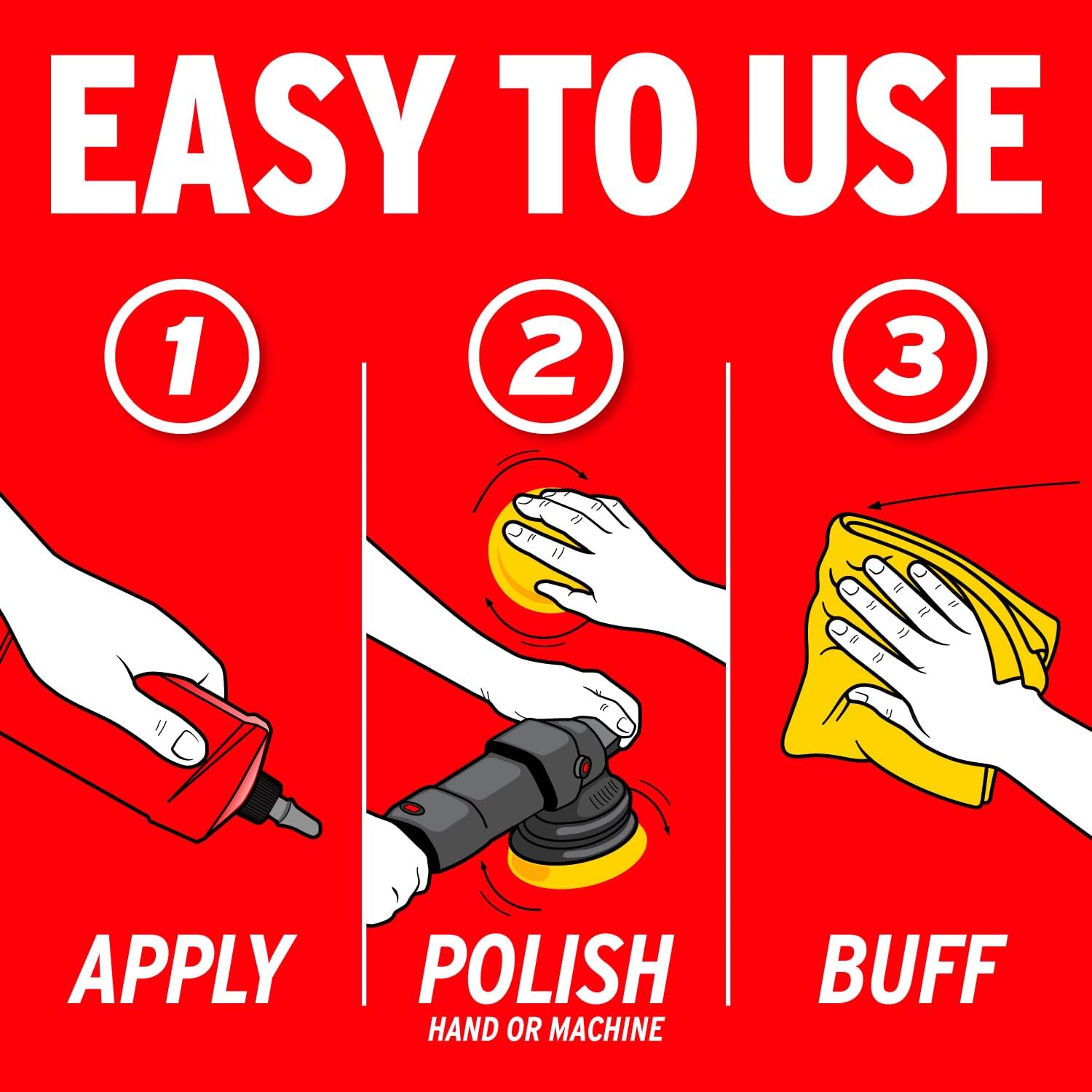 Mothers California Gold Ceramic Paint Correction, 12 oz. — Cuts, Polishes & Repairs, Preps, Removes Scratches, Swirls, Oxidation, Water Spots, Restores Color, Gloss, Depth & Shine (01712) - Image 4