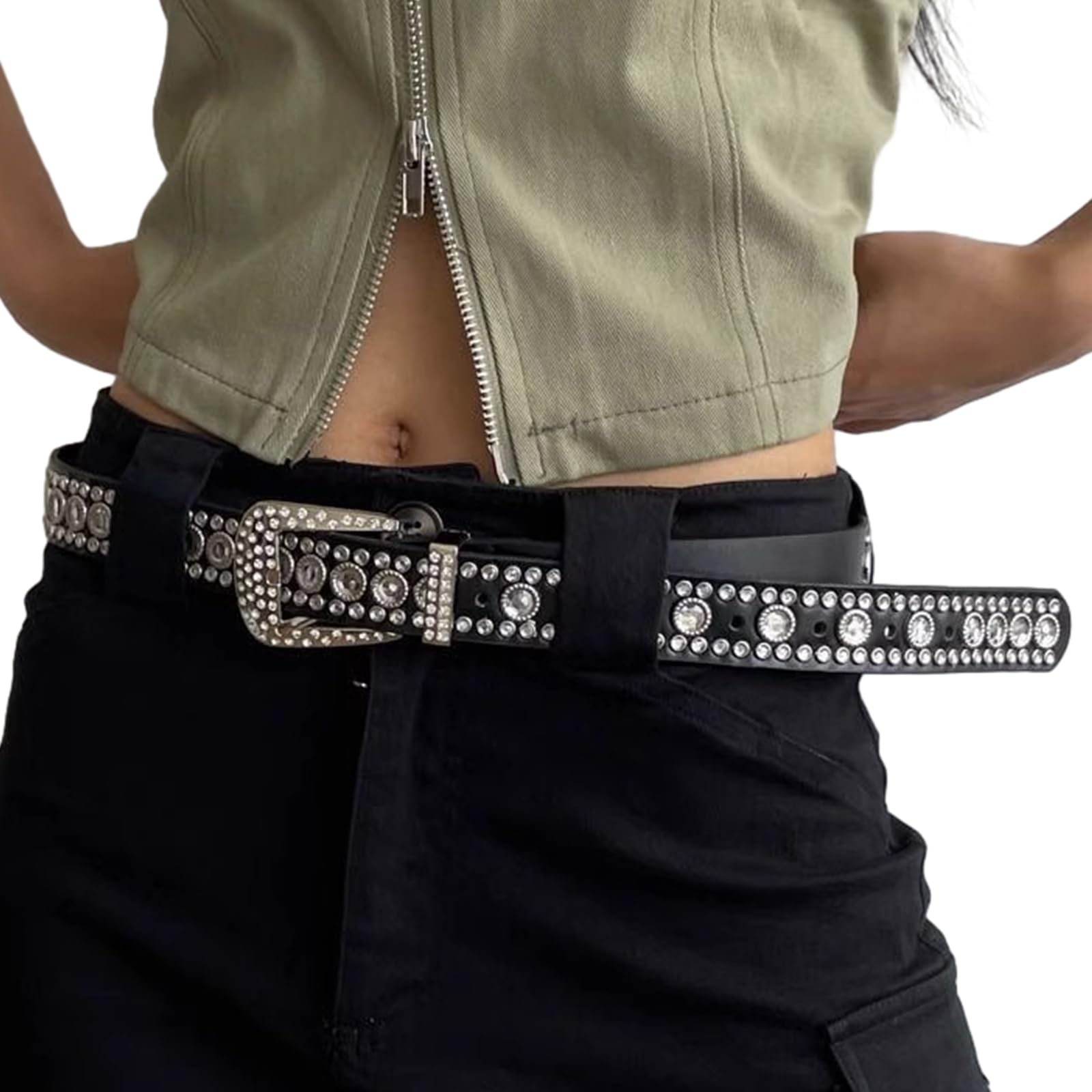 appuivbt Multifunction Waist Belt Pants Diamond Belt Household Decoration Supplies for Adults Women Female Birthday Gift