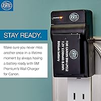 Vista 6 de BM Premium Kit de batería y cargador LP-E12 para cámaras Canon EOS-M, EOS M2, EOS M10, EOS M50, EOS M50 Mark II, EOS M100, EOS M200, SX70 HS, Rebel