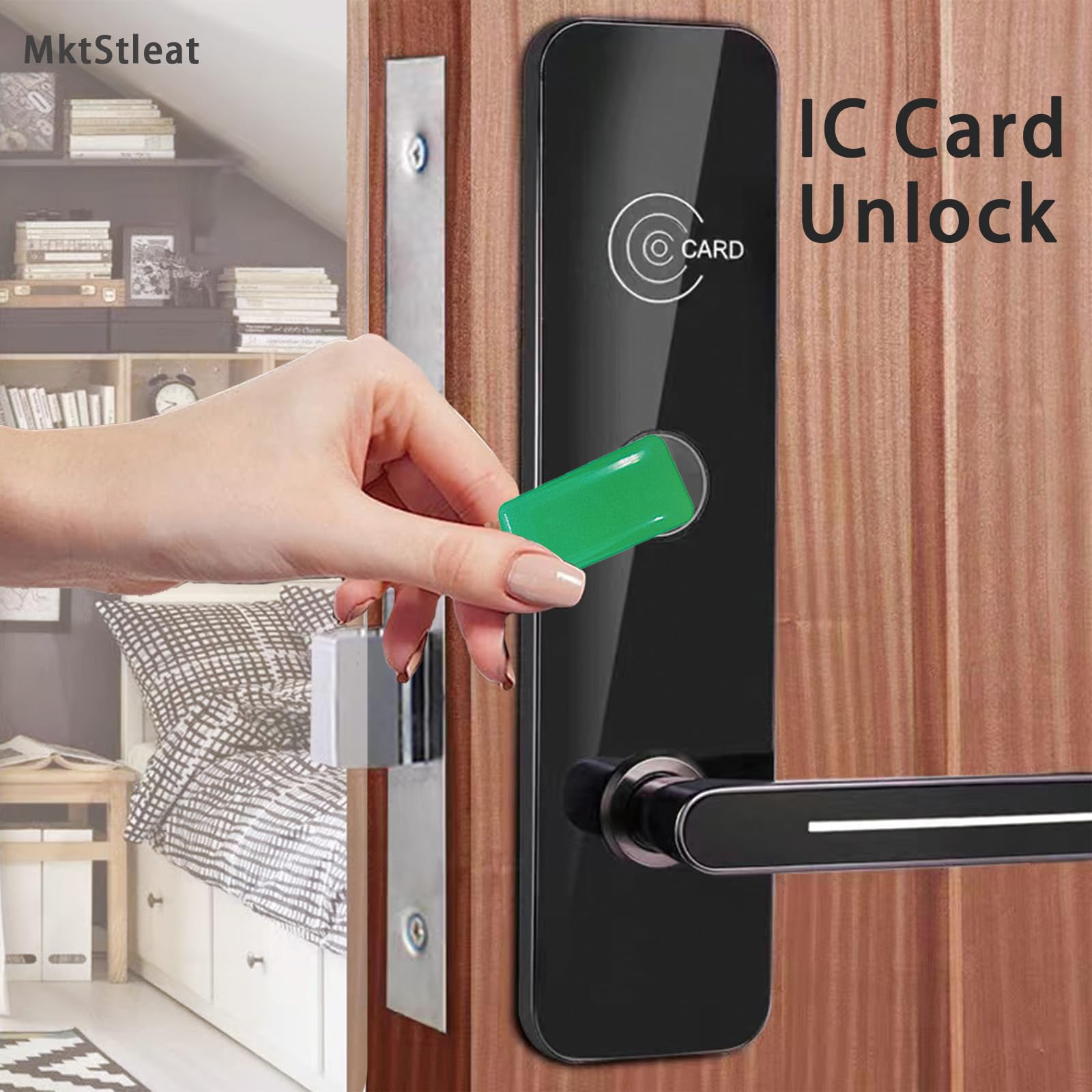 Amazon.com: I C Card Fob Lock Door, I C Card Smart TT Lock