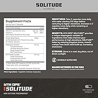 Vista 2 de MTN OPS Suplemento de rendimiento de alta altitud Solitude (25 porciones), negro, talla única