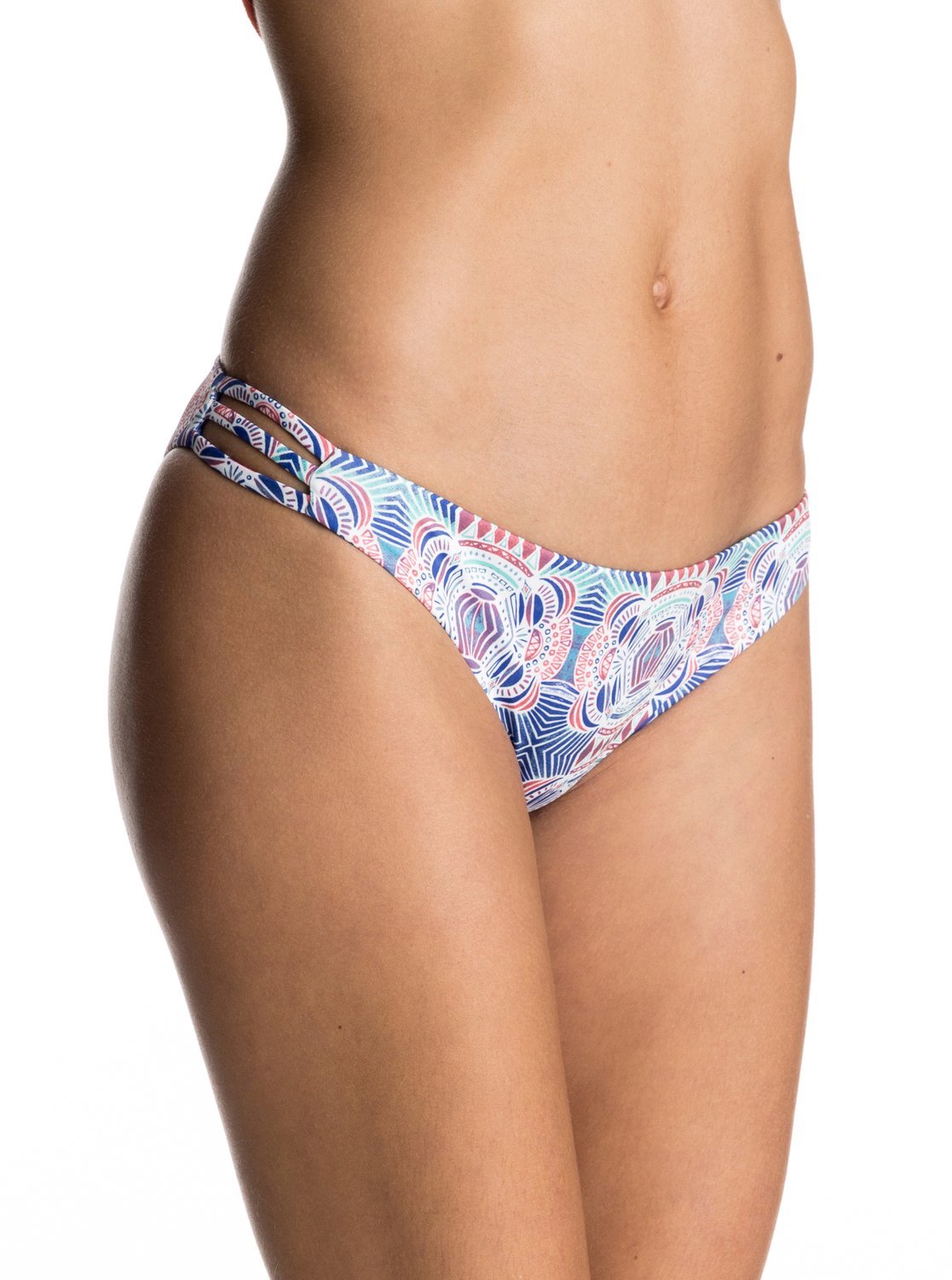 Roxy Women's Cheeky Low-Rise Bikini Bottom – UPF 50+, Quick Dry, Stretch Swimwear for Beach, Poolside, Surf, Swim, Resort Wear, Indigo, Medium — view 67