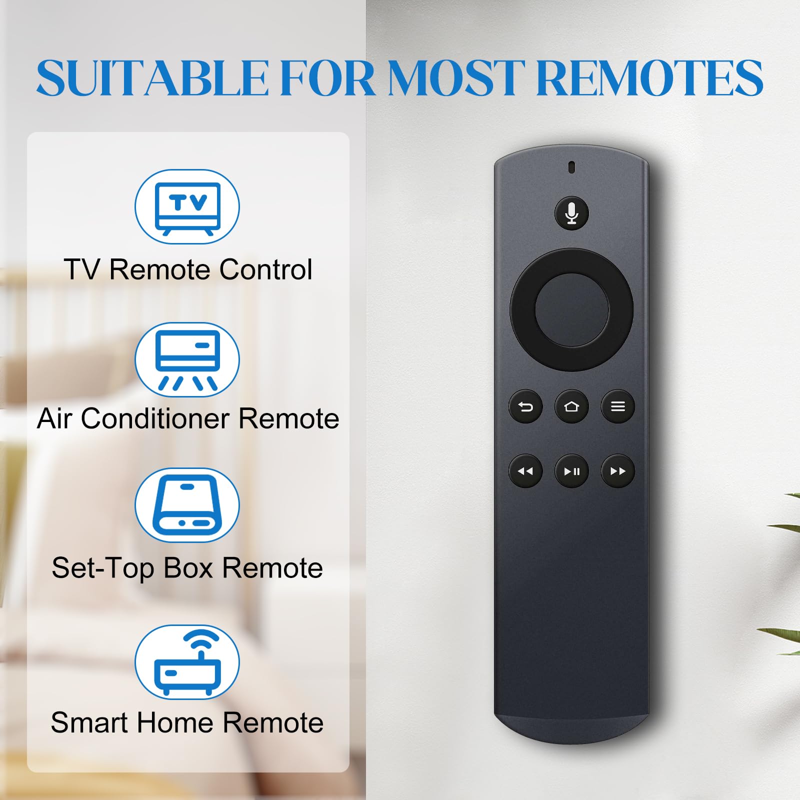 Supporto Magnetico Per Telecomando, 3 Pezzi, Organizer Da Parete Con Cavo Retrattile E Adesivo Resistente, In Silicone, Per Soggiorno, Ufficio E Camera Da Letto