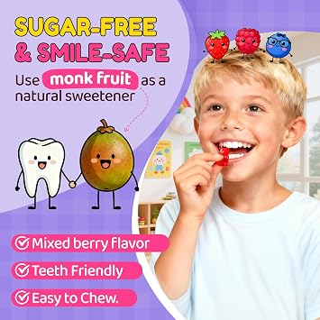 Saffron Gummies for Kids, Liposomal Saffron Extract Supplements for Focus