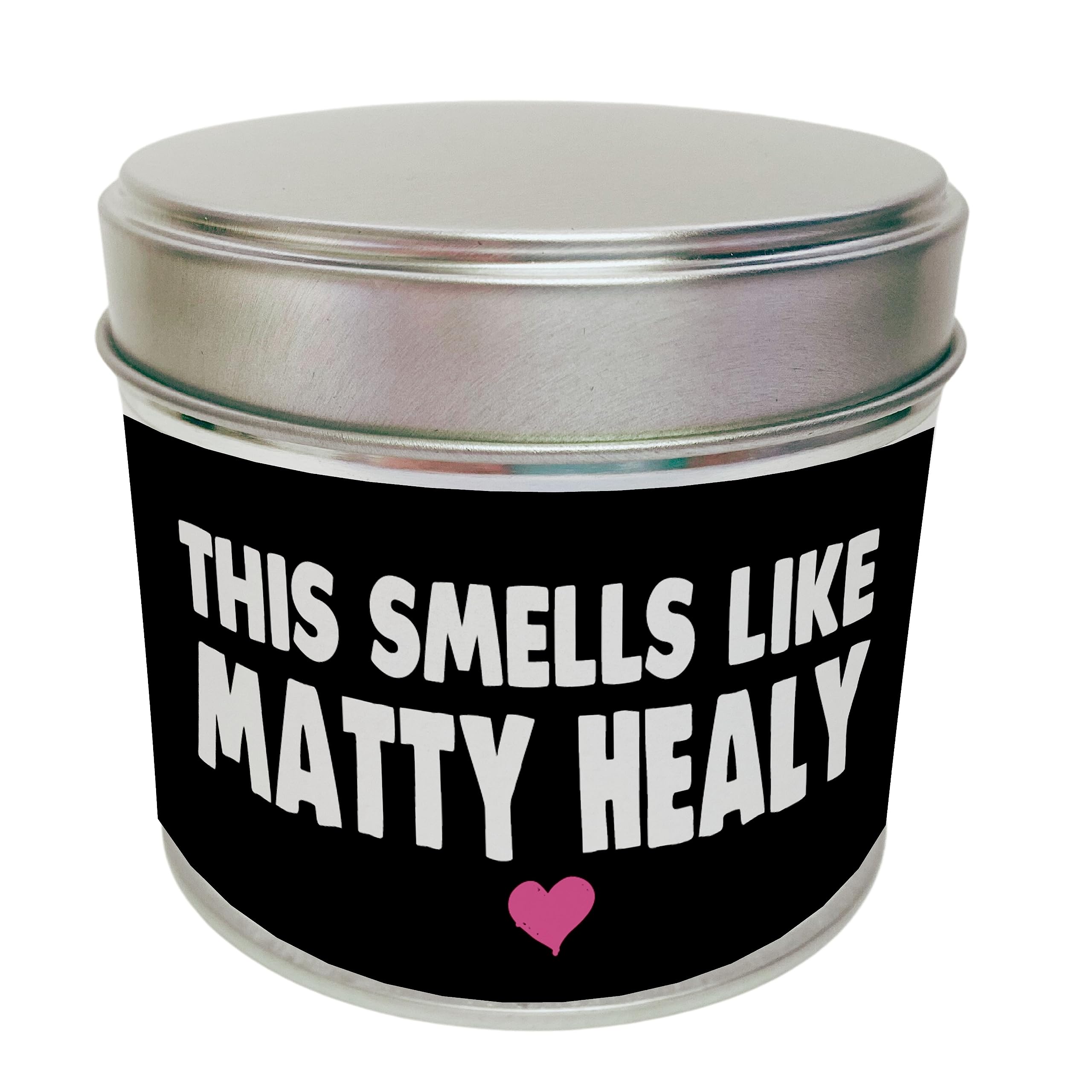 Wanky Candle Smells Like Matty Healy Celebrity Inspired Scented Vanilla Soy Wax Tin Candle for Home Decor