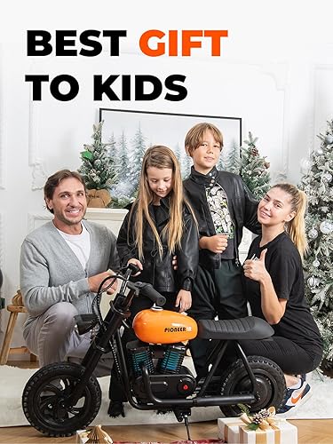 Miniatura 2 de Motocicleta eléctrica para niños, gran regalo para niños a partir de 6 años Bicicleta eléctrica Hyper GoGo para niños con luz ambiental colorida,