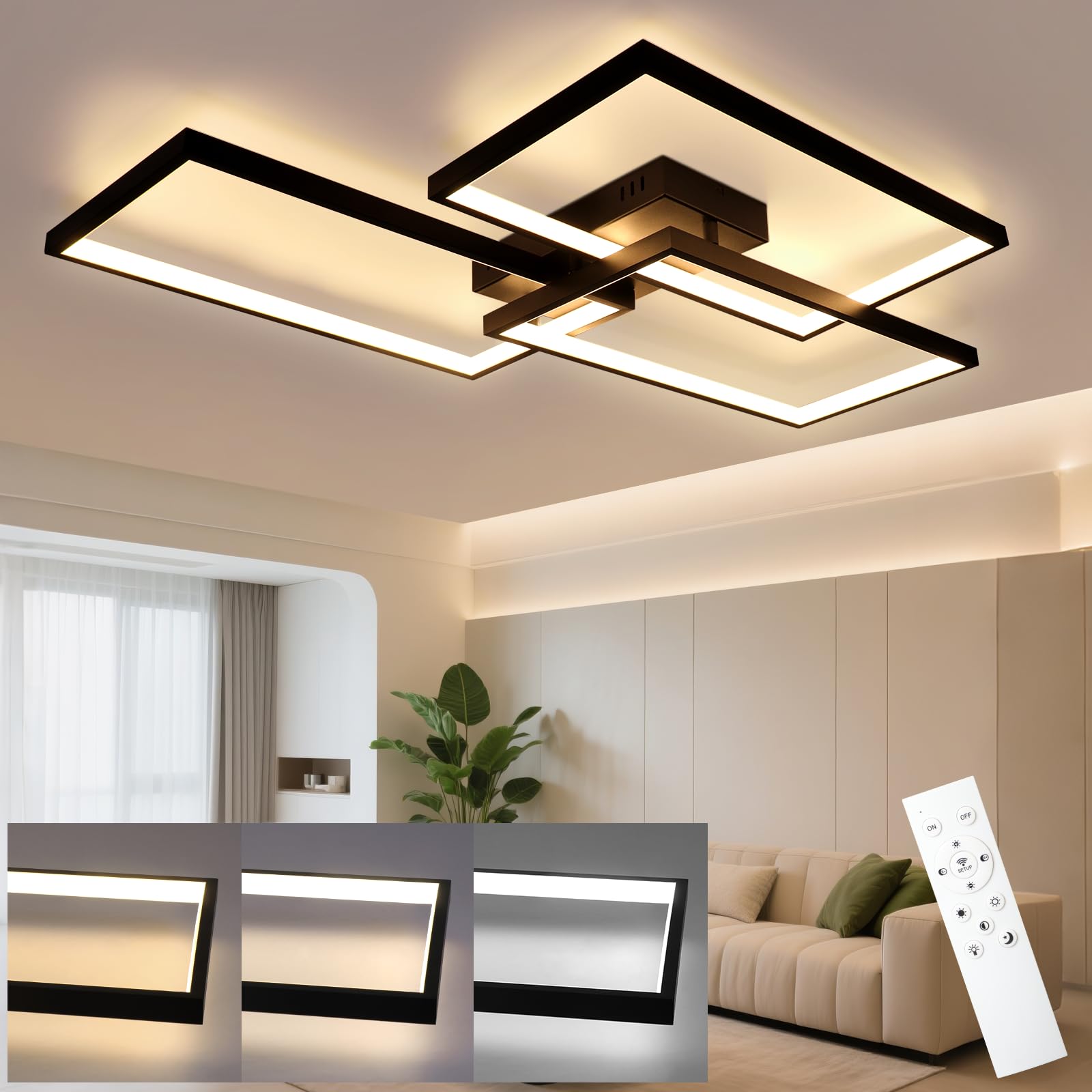 CBJKTX Deckenlampe Wohnzimmer