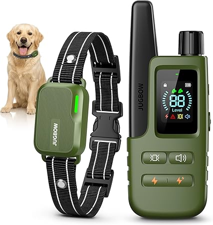 Dog Shock Collar 4500FT Dog Training Collar with Remote IPX8 Waterproof.