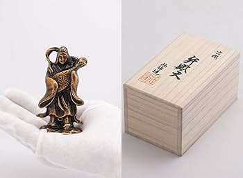 Amazon｜吉兆七福神 弁財天（銅製/上味色）仏師：旭峰 原型＿