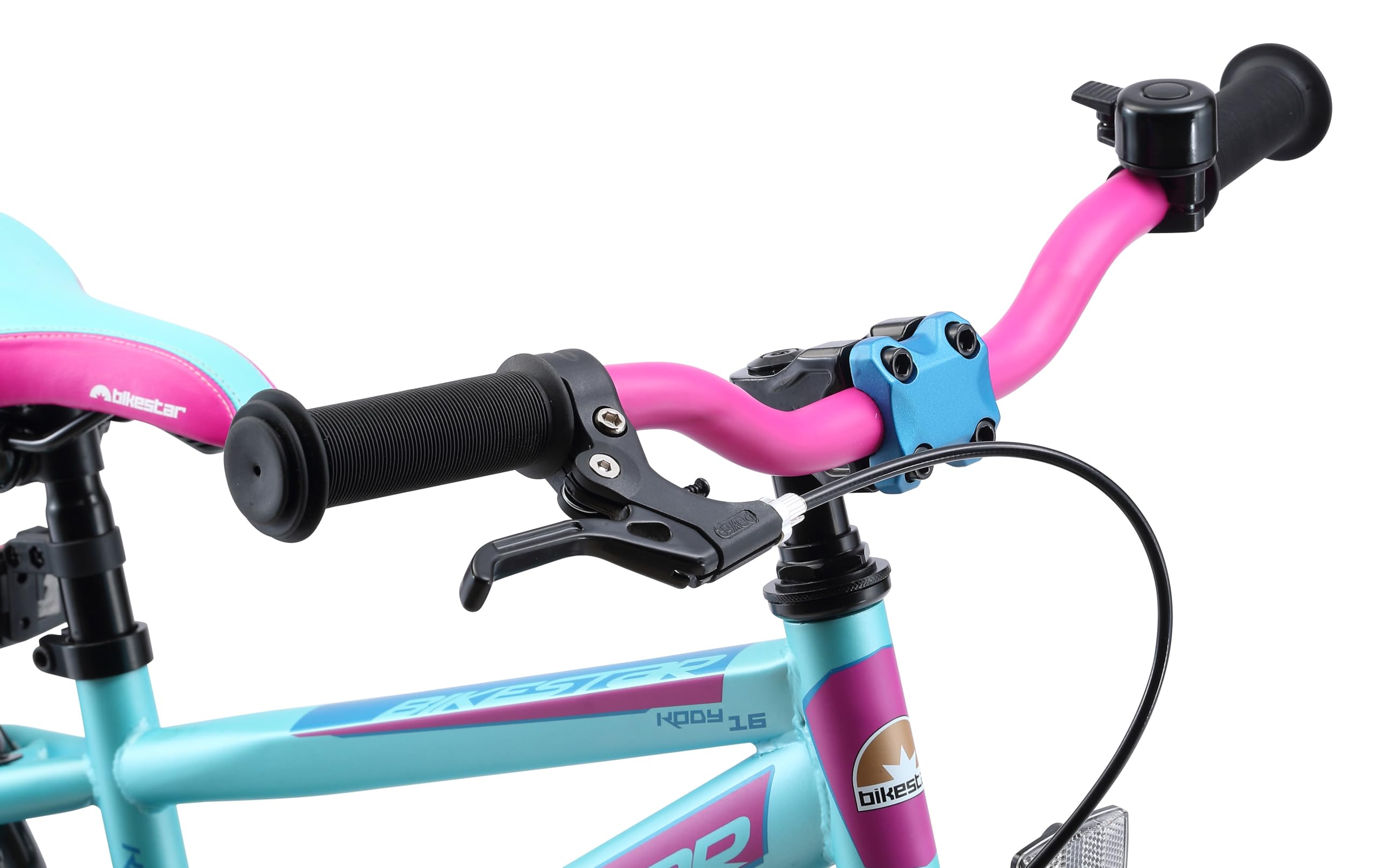 BIKESTAR Bicicletta Bambini 4-5 Anni da 18 Pollici | Bici per Bambino et Bambina Mountainbike con Freno a retropedale et Freno a Mano |