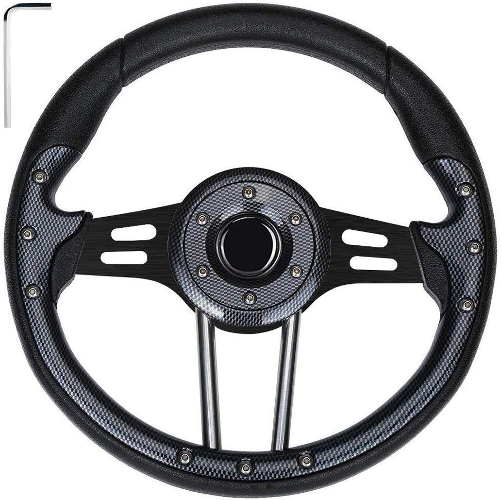 Buy Golf Cart Steering Wheel for EZGO Club Car Yamaha Universal