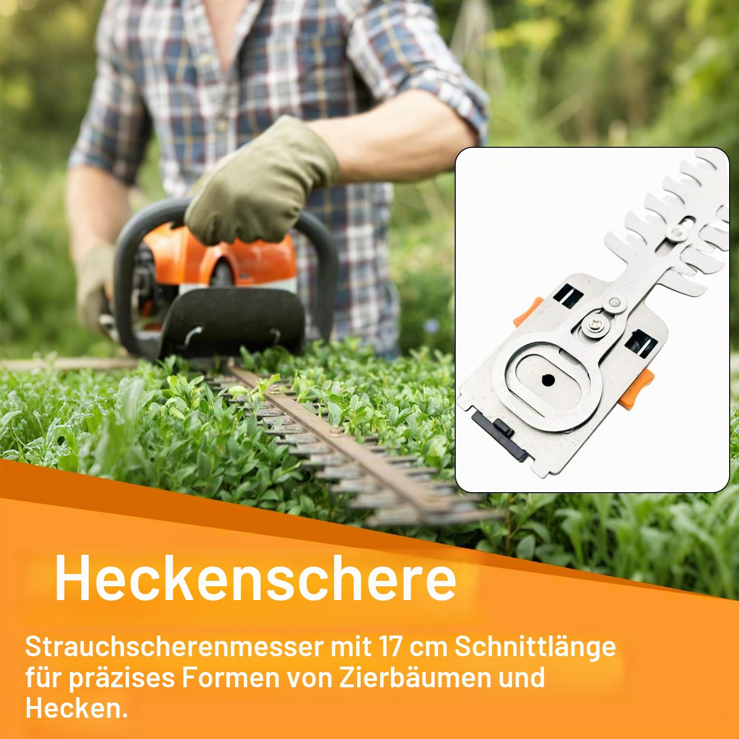 1 x Strauchscherenmesser für St-ihl HSA25 (nur) Akku-Heckenschere HA03 820 3000
