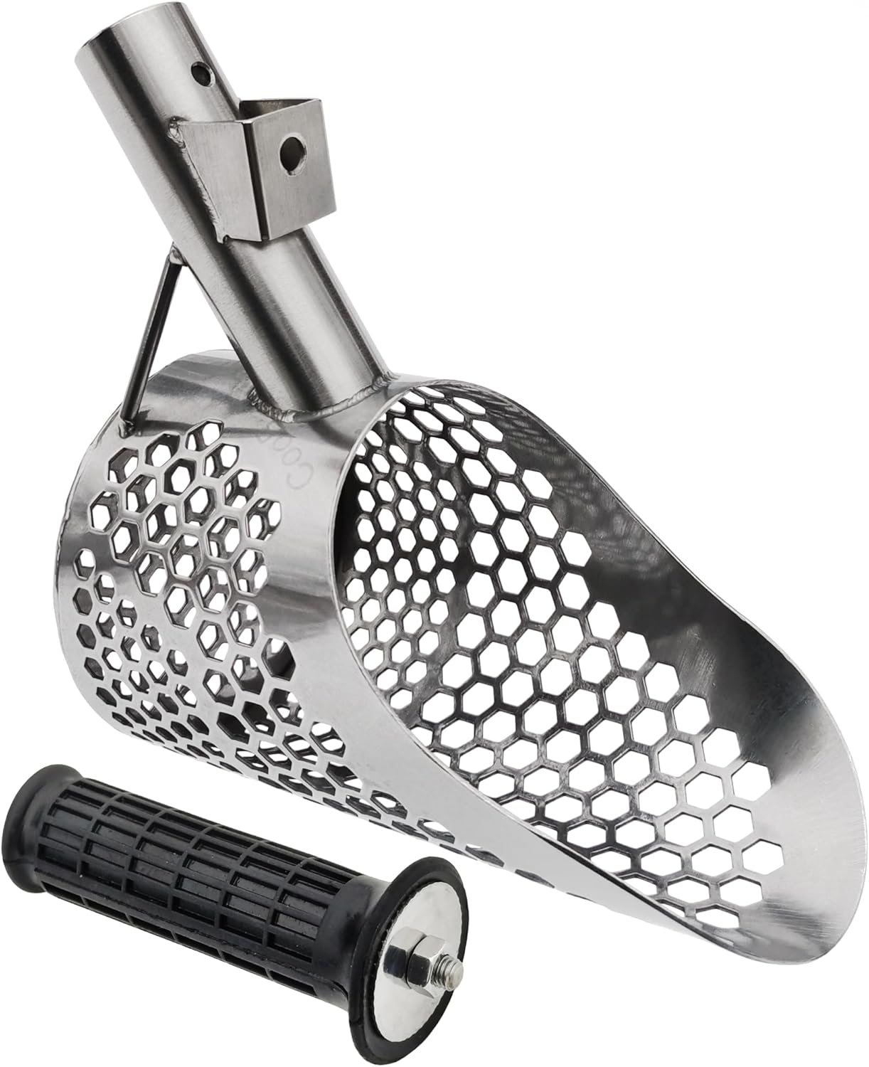 CooB Sand Scoop Metal Detecting Hunting Tool. Stainless Steel Sand Scoop Metal Detector Kovsh v2. Strong and Compact.