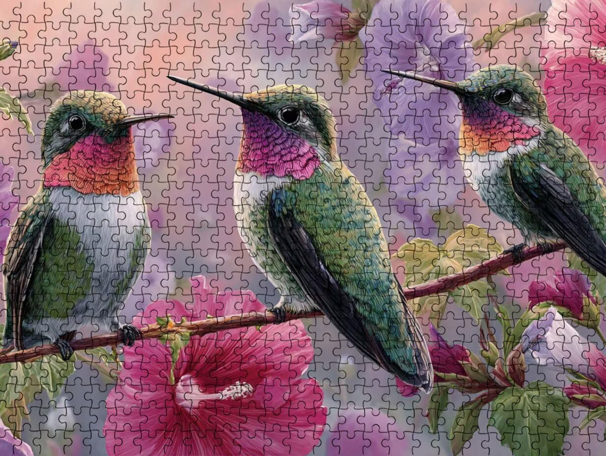 Puzzle de 3000 para Adultos, PáJaro Rosa, Rompecabezas Clásicos YHPGL7-239