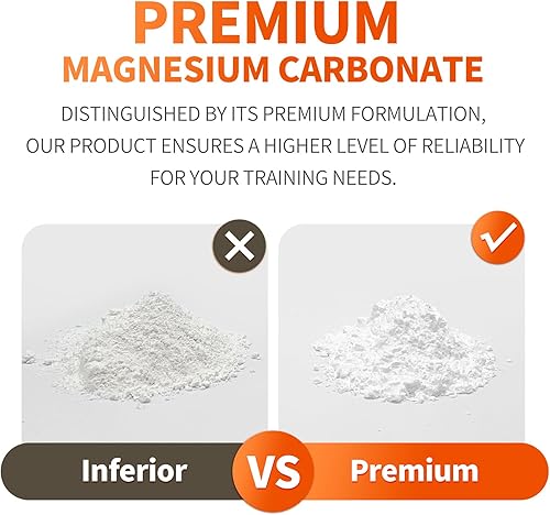 Miniatura 5 de Cubo de tiza de gimnasio de 1 libra  Tiza de entrenamiento para levantamiento de pesas, gimnasia, escalada en roca  Gran capacidad
