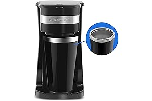 Compact Personal Single-Serve Coffee Brewer