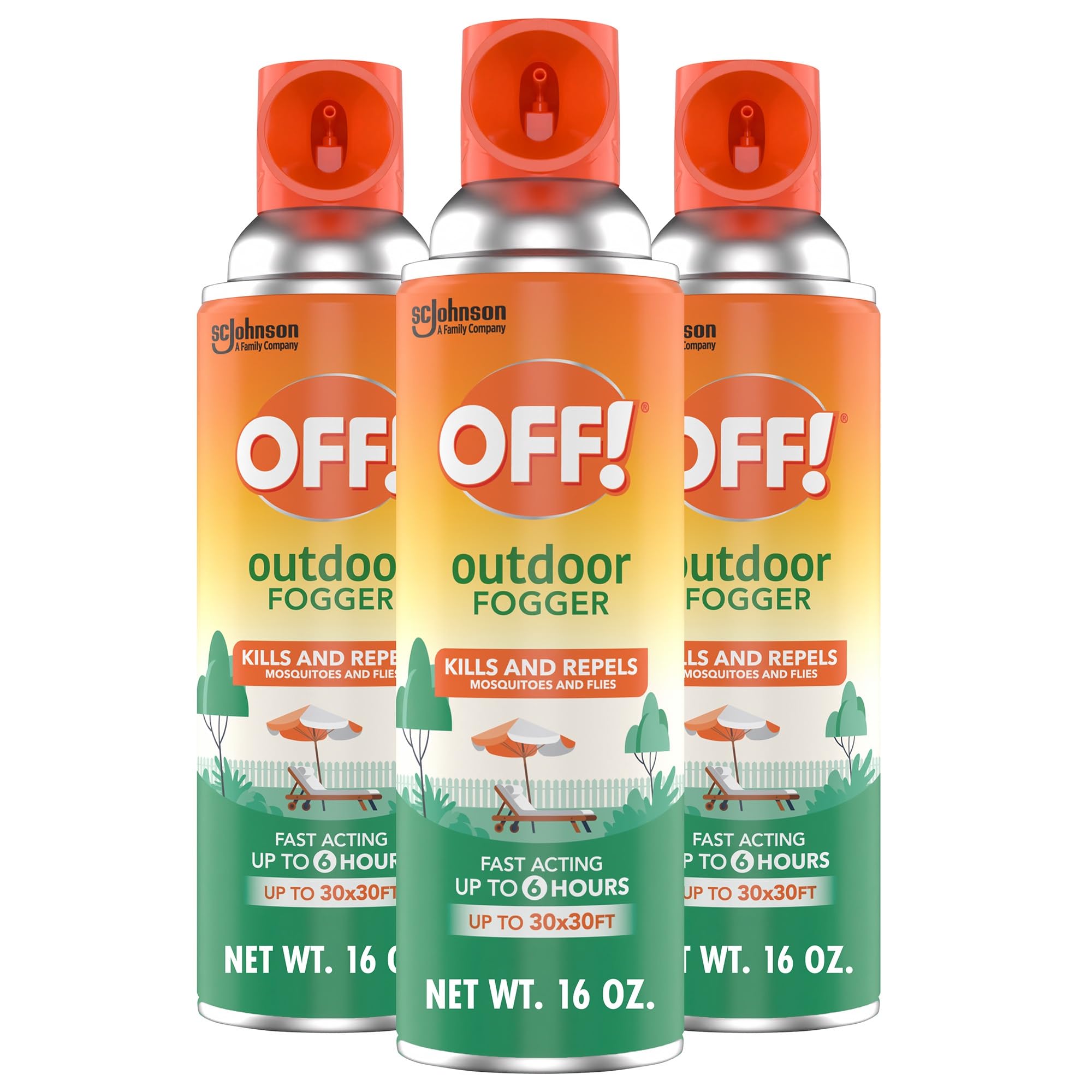 Outdoor Fogger, 16 OZ (Pack - 3)
