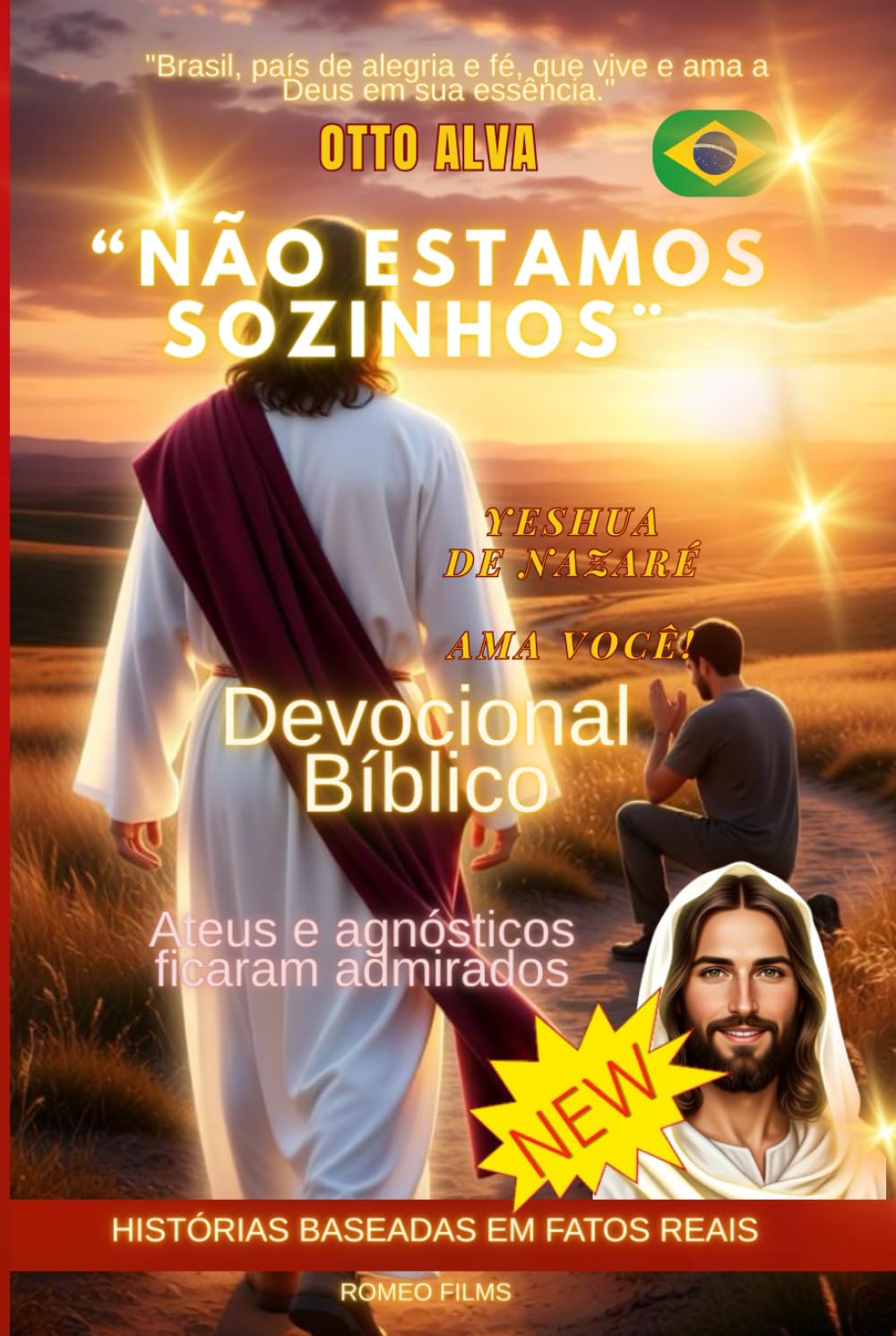 “Não Estamos Sozinhos — Yeshua de Nazaré Amo você - Te amo”: Devocional Bíblico 30 dias de devocionais para curar, fortalecer a alma e abraçar a esperança.