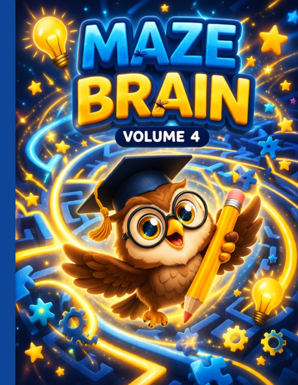 Maze Brain: Ultimate Brain Activity Book for Kids: 100+ Mazes, Word Searches, and Sudoku Puzzles to Boost Logic, Focus, and Problem-Solving Skills ... Digital Reward) (Brain Master Series)