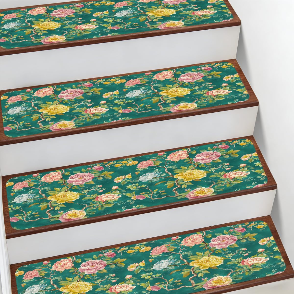 Alfombra para escaleras interiores Mexpekil para un hogar seguro