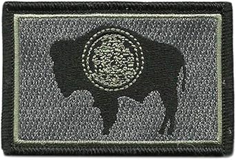 Gadsden and Culpeper Tactical State Patch - Wyoming - View Colors