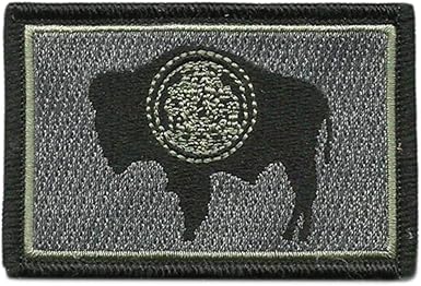Gadsden and Culpeper Tactical State Patch - Wyoming - View Colors