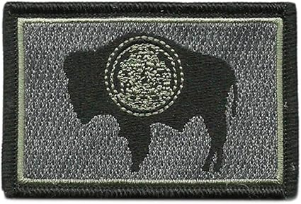 Gadsden and Culpeper Tactical State Patch - Wyoming - View Colors