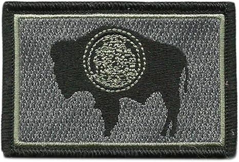 Gadsden and Culpeper Tactical State Patch - Wyoming - View Colors