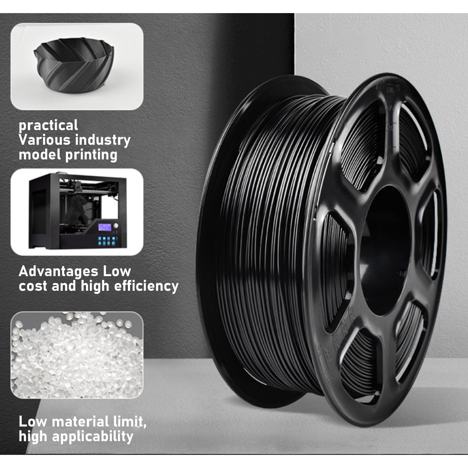 Fil de filament PETG pour imprimante 3D 1 kg 1,75 mm 2,85 mm