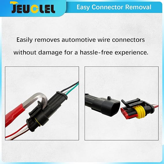 Automotive Electrical Terminal Connector Separator Removal Tool | Universal, Electrical Connector Remover, Separator Tool, Automotive