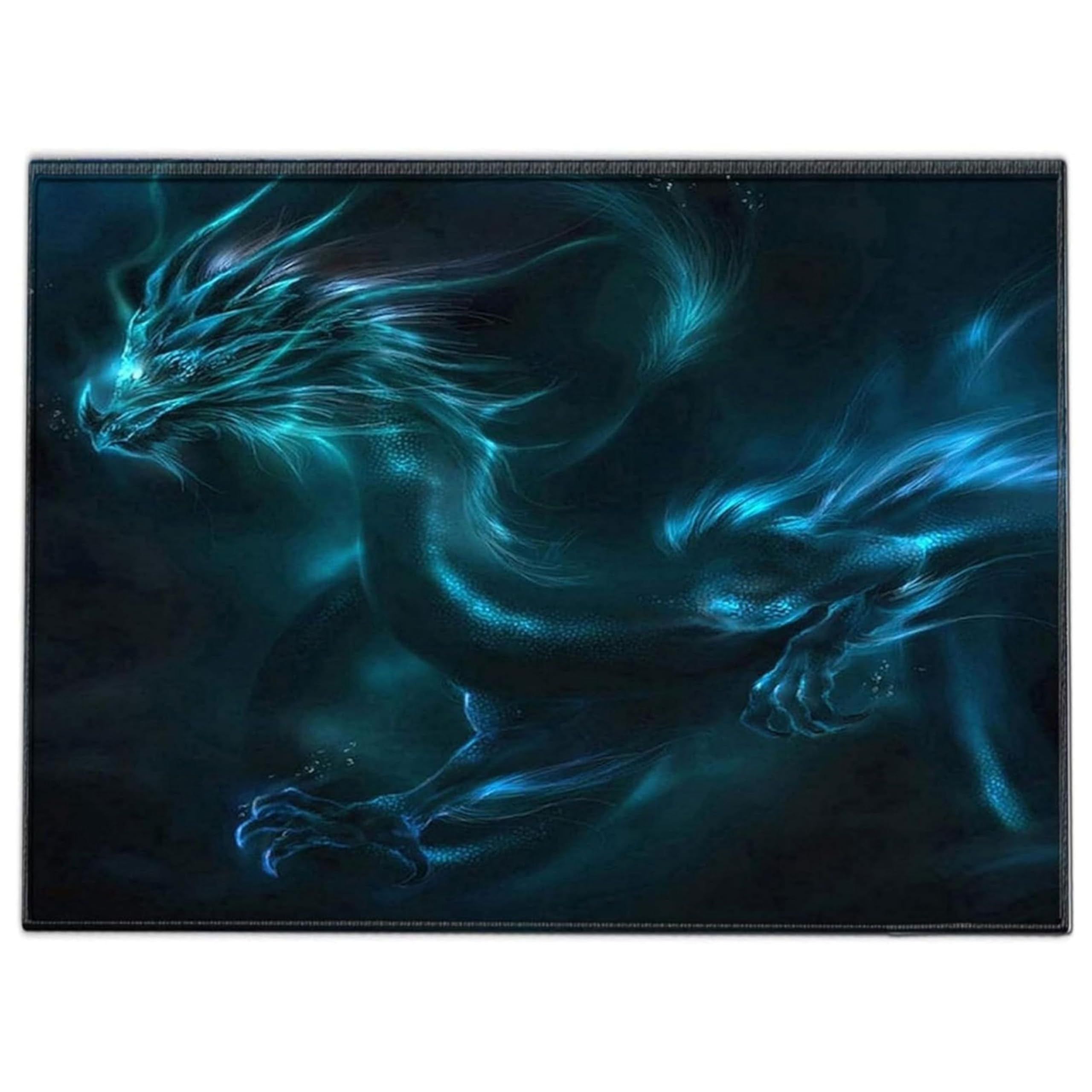 Silent Monsters Alfombrilla de ratón Ordenador XXL 900 x 400 mm, Mouse Pad Grande Tela, púrpura, Antideslizante y silenciosa, para Gaming, Oficina, Home Office, Lavable, Enrollable, Cosida — view 42