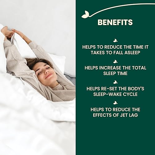 Miniatura 2 de Adrien Gagnon - Melatonina de 10 mg, melatonina de liberación de tiempo de doble acción para sueño profundo, ayuda natural para dormir para adultos