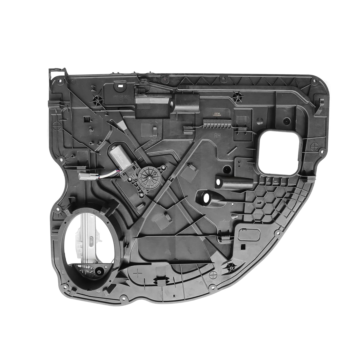 Power Window Regulator Without Motor Compatible with 2009-2018 R-am 1500 2500 3500 Rear Passenger Side Window Regulator RH #68045132AA,68045132AB,68045132AC,68045132AD