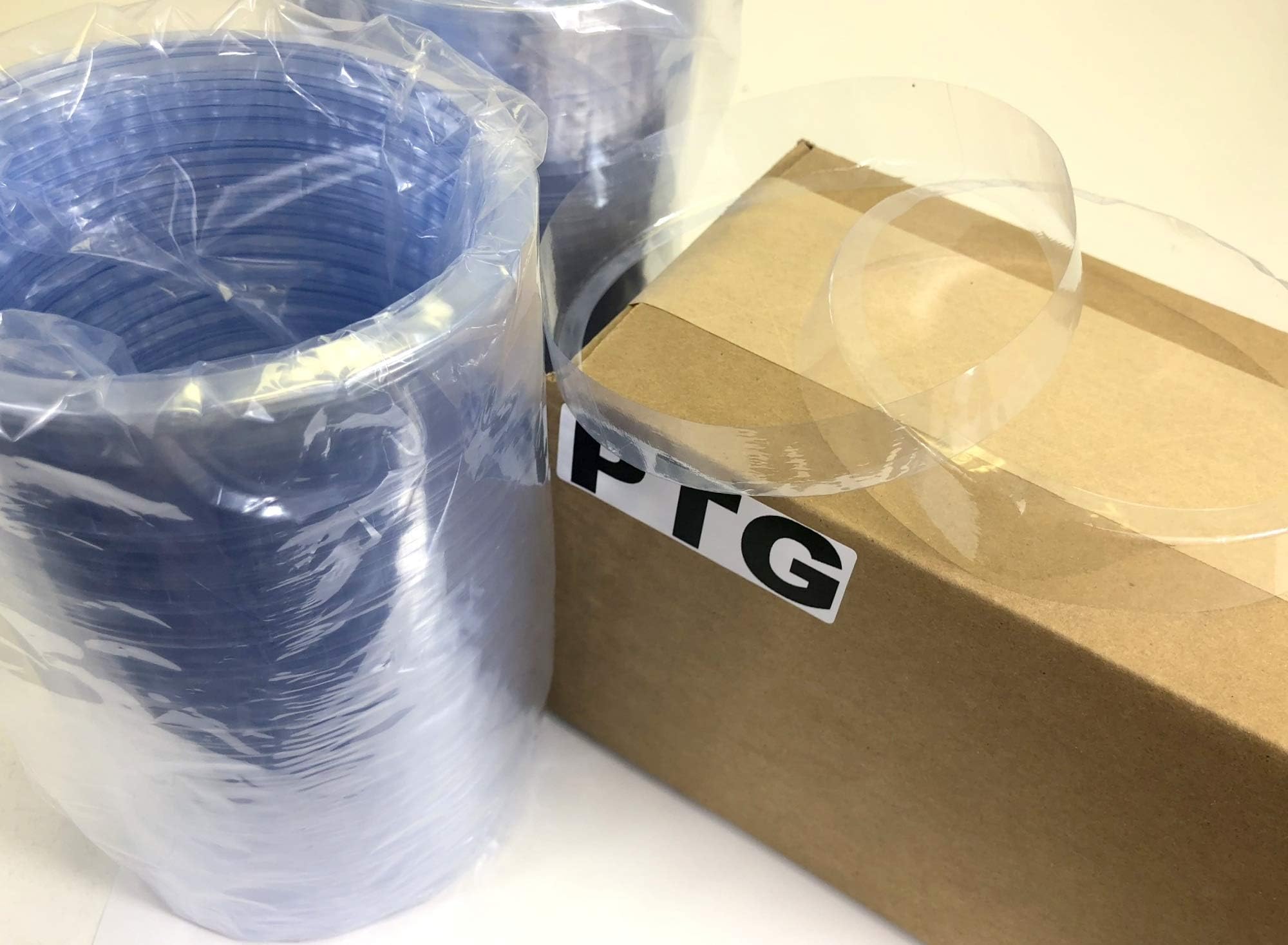 PACTOGO Clear Shrink Bands - Fits Round Plastic Soup/Deli Containers Sizes 8-32 Ounces (Pack of 250)