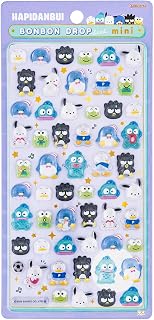 サンスター文具(Sun-Star Stationery) サンリオキャラクターズ グッズ ボンボンドロップシール ミニ はぴだんぶい S8815135