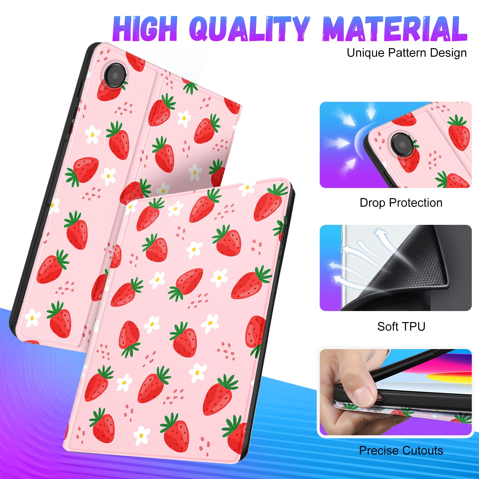 Amazon.com: Uppuppy for Samsung Galaxy Tab A8 Case 10.5 Inch Kids