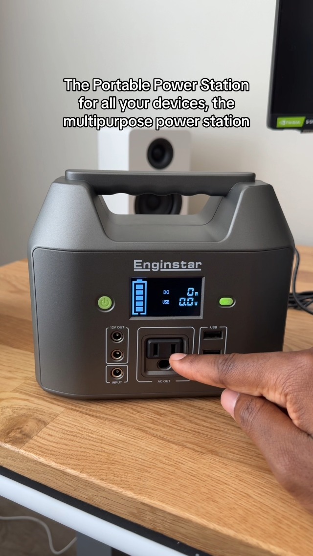 Amazon.com : EnginStar Portable Power Station, 150W 155Wh Power