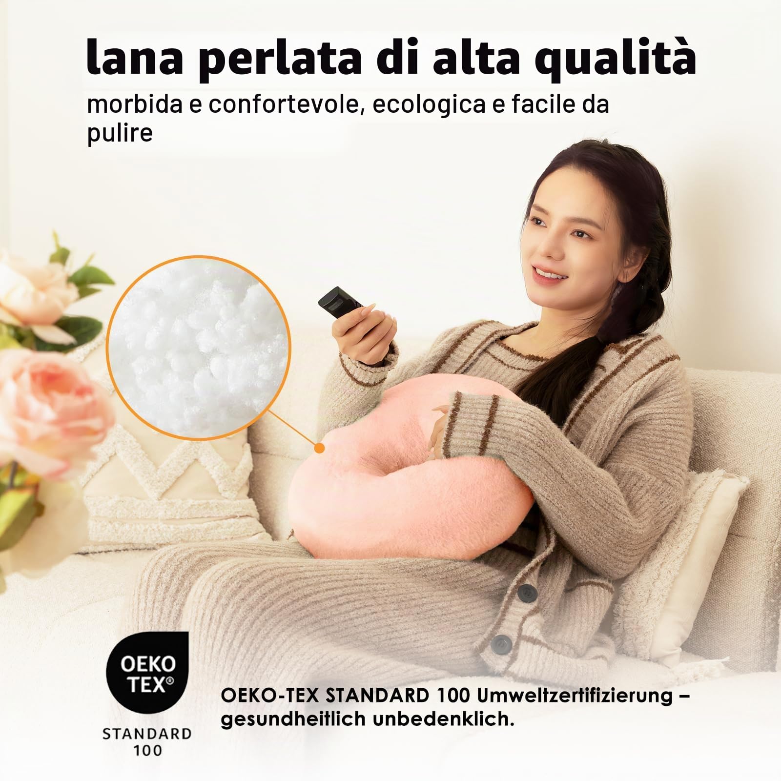 SupeDesk Supporto per tablet, supporto per Kindle, iPad, Kindle, compatibile con Kindle/tablet/telefono da 4,7-13", supporto regolabile per Kindle, letto, divano, video, morbido e comodo