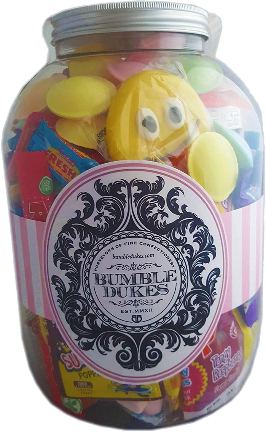 Bumbledukes Ultimate Great British Retro Sweets Jar - Huge Jar Of Sweets - Candy Gift, 2kg of Sweets