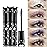LGSZGDCN 6 Colors Mascara eyelash for Liquid Sensational Washable Thick And Waterproof Fast Dry Extensions Curling Lengthening Makeup Eye, Lifting, Kit Gift Set